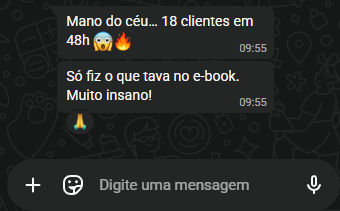 Depoimento positivo sobre o curso 5